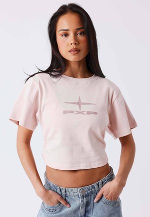 COURT NEO - T-shirt print - mauve poudré mauve mist