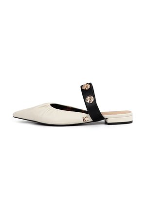FLAT - Sandalias planas - off white