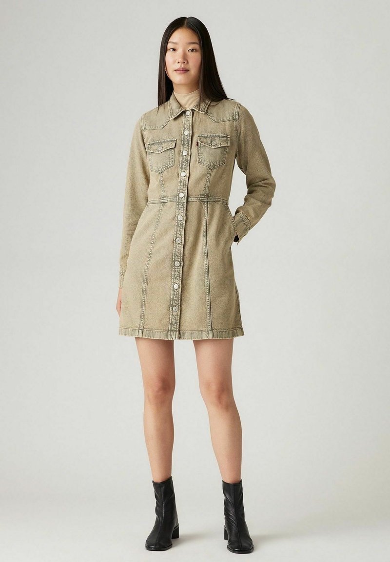 Levi’s® Jeansjurken bruin