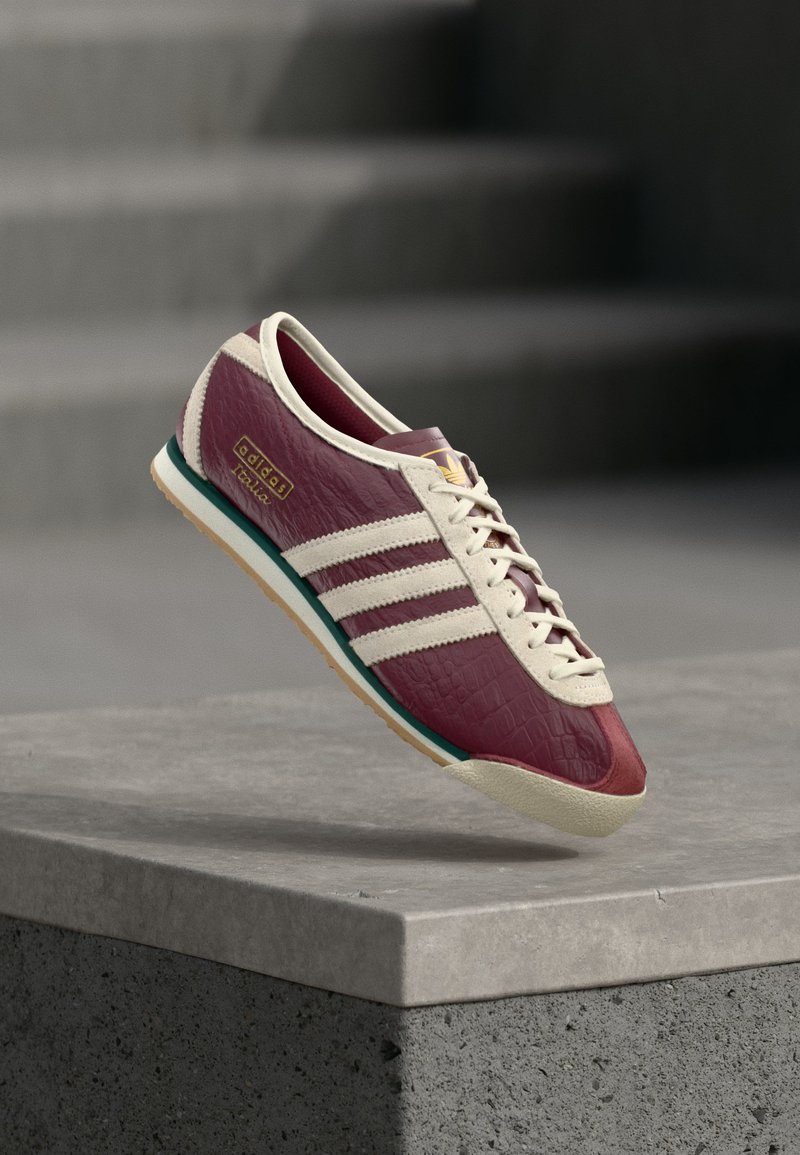 adidas Originals ITALIA 70S shadow red/off white/collegiate green/bordeaux