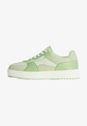 TOPSTITCHED - Sneakers laag - green