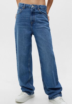 PULL&BEAR, Jean flare - dark-blue denim