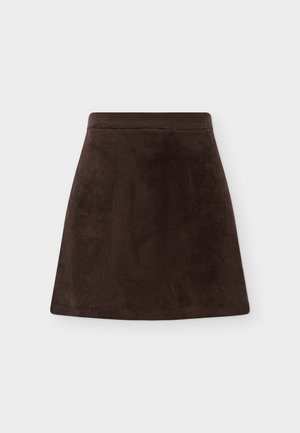 VILA, VICOURDIE SHORT SKIRT  - Minijupe - coffee bean