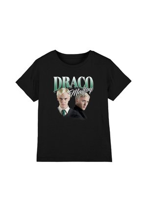 Cotton Soul, HARRY POTTER DRACO MALFOY HOMAGE UNISEX - Print T-shirt - black