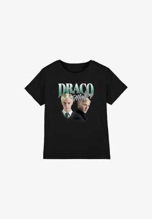 Cotton Soul, HARRY POTTER DRACO MALFOY HOMAGE UNISEX - Print T-shirt - black