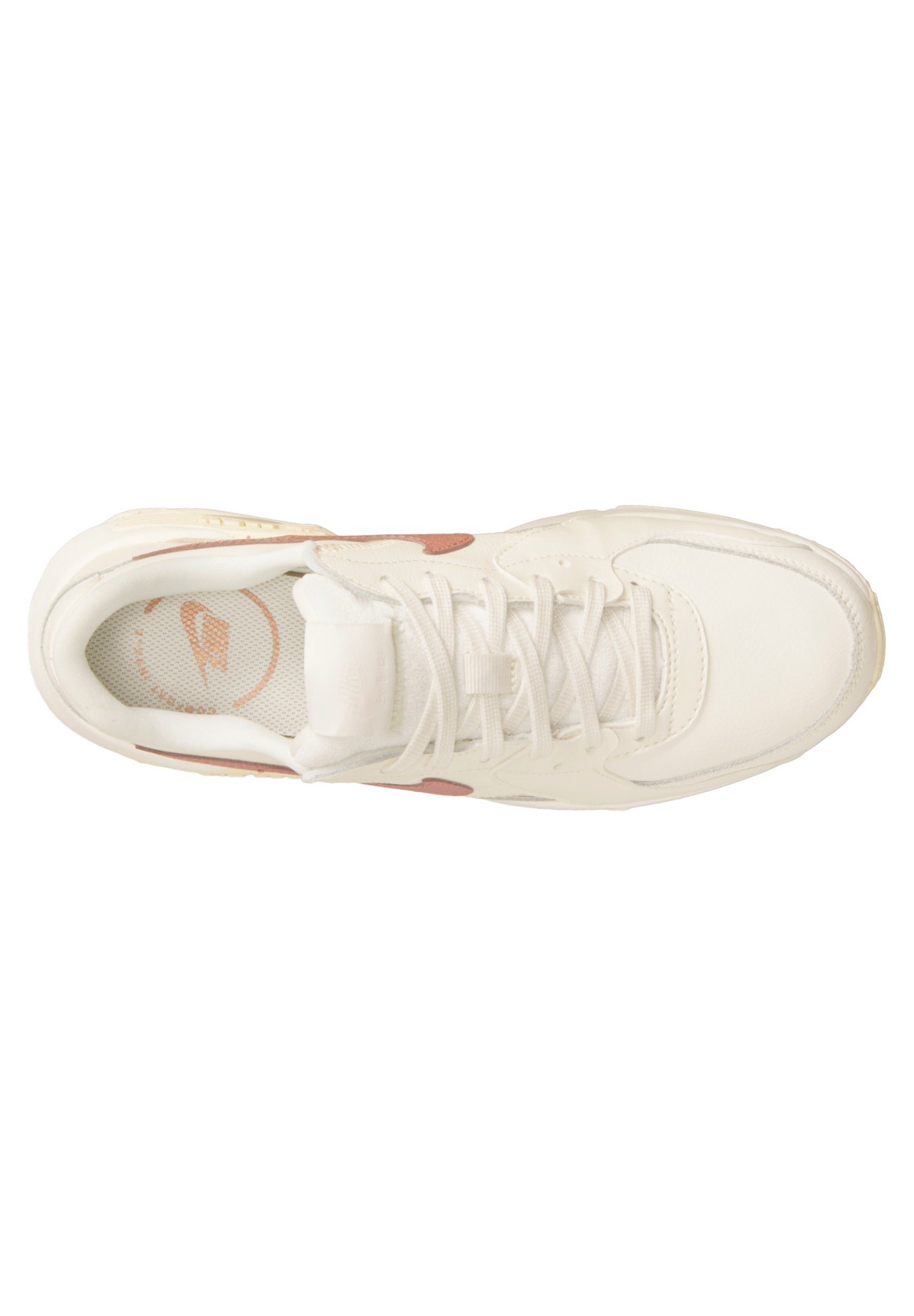 Nike Sportswear Sneakers laag - weissbraun/wit - Zalando.nl