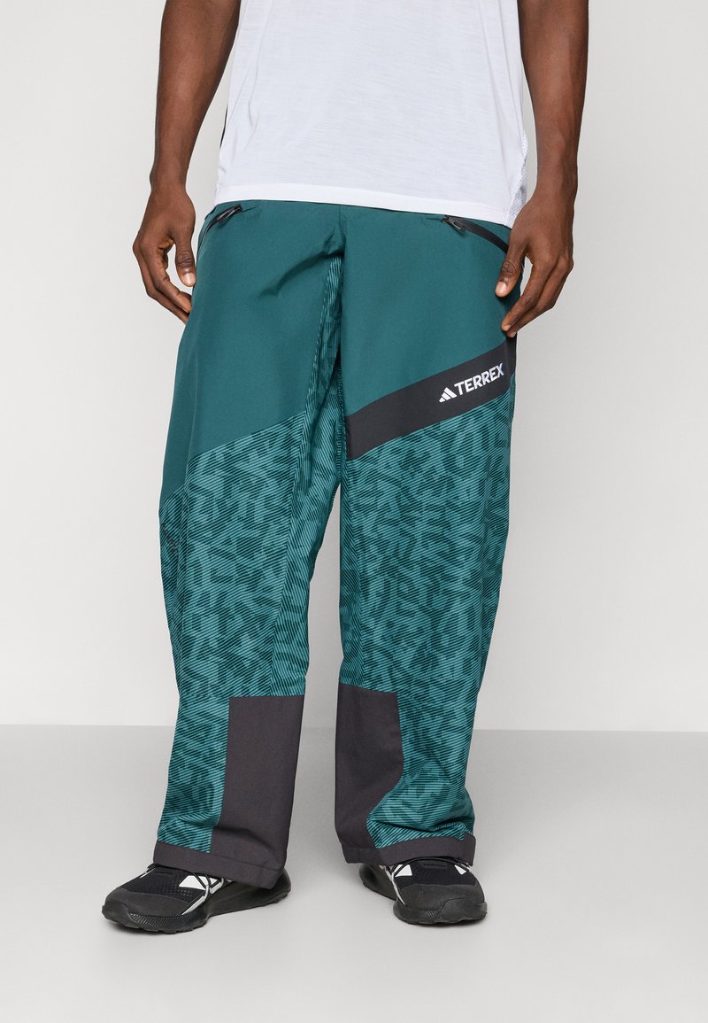 Adidas Terrex PANTS - Sínadrág - aurora ivy/preloved teal