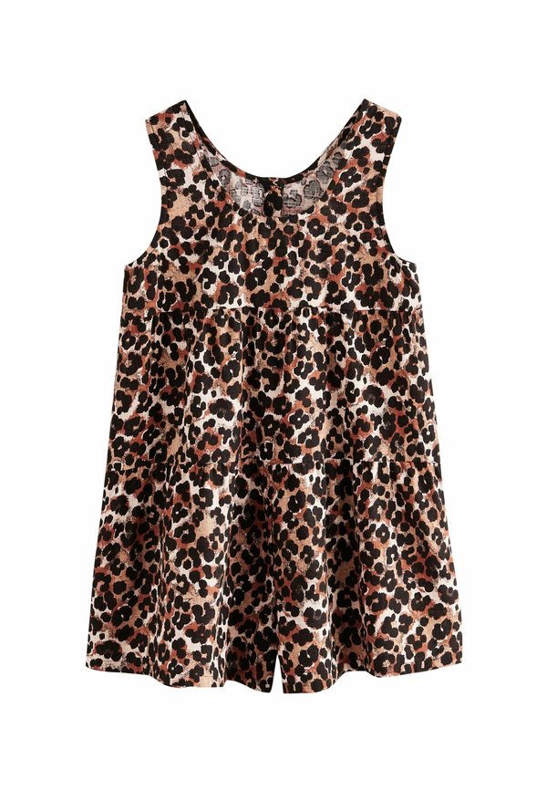 Jumpsuit - animal leopard print