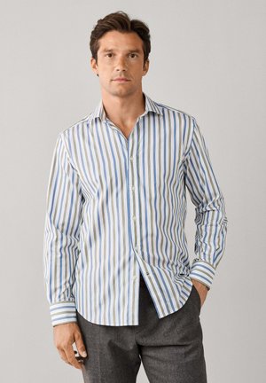 Façonnable, FAÇONNABLE SHIRT CLSP REGIM STP TWILL - Hemd - grain beige