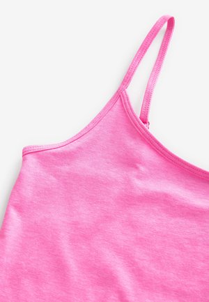 Next, THIN STRAP - Topp - fluoro pink