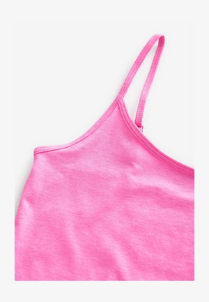 Next, THIN STRAP - Topp - fluoro pink