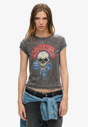 ROCK GRAPHIC - T-shirts print - bison black