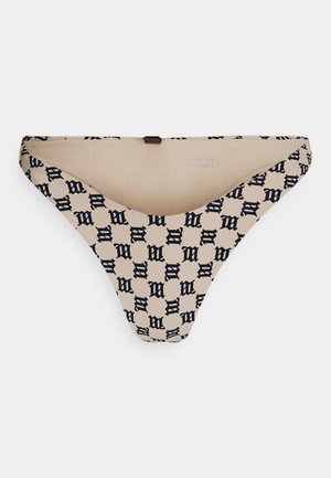 MISBHV SWIM MONOGRAM SIGNATURE BRAZILIAN BRIEFS - Spodní díl bikin - beige