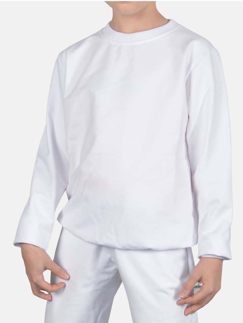Kinder Pullover | KMISSO Sweatshirt white/weiß - LR14304 Kinder Pullover | KMISSO Sweatshirt white/weiß - LR14304