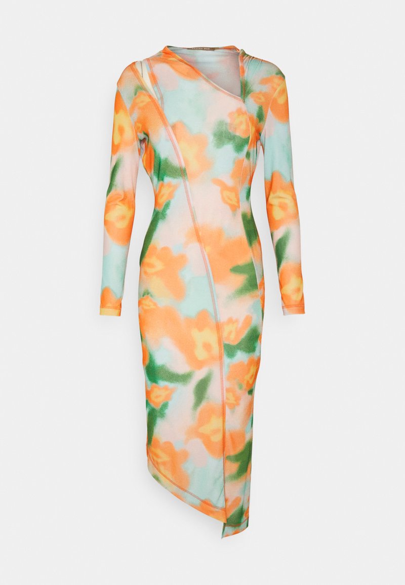 Rejina Pyo Etui-jurk oranje