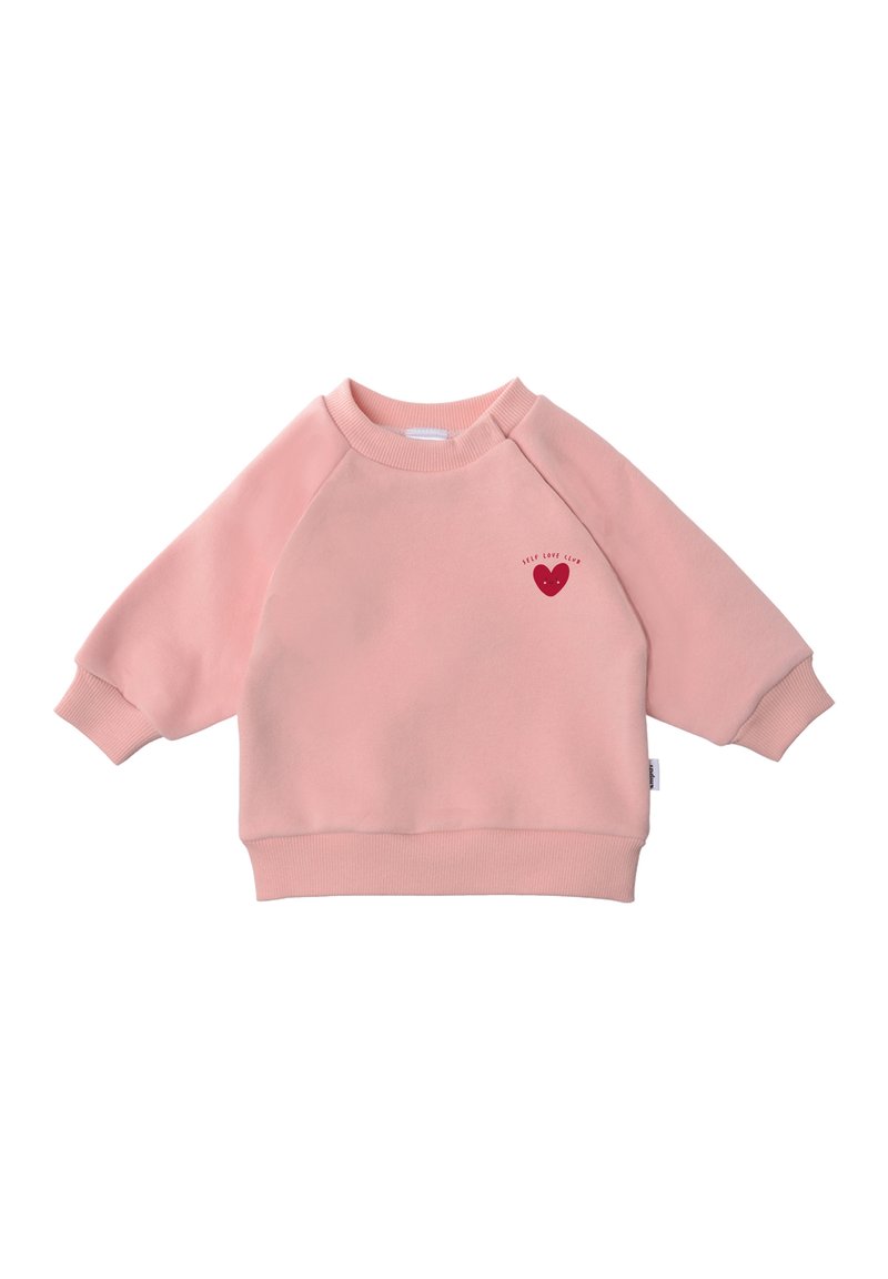 liliput sweatshirt mit herz print Liliput SET HERZ Sweatshirt pink/light pink Zalando