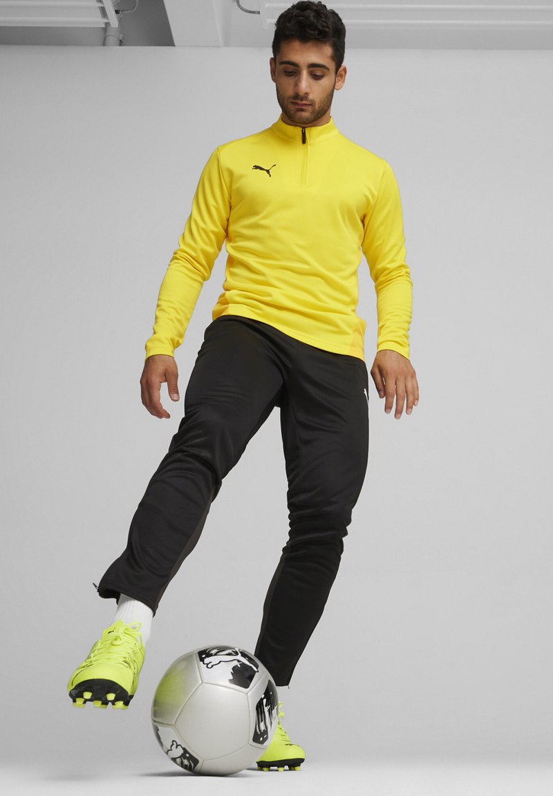 Puma FUSSBALL-TEAMS-GOAL TRAINING 1/4 ZIP - Top s dlouhým rukávem - gelbschwarzgelb