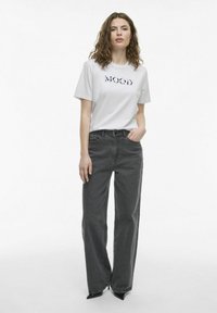 VILA NORA S/S NOOS - T-shirts basic - bright white