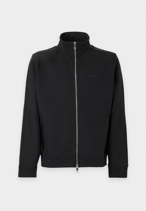 Calvin Klein, MICRO LOGO - Φούτερ με φερμουάρ - black