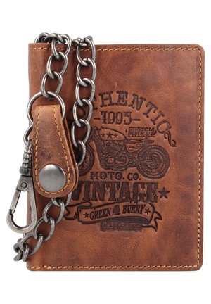 Greenburry Vintage Cafe Racer  RFID  - Wallet - braun