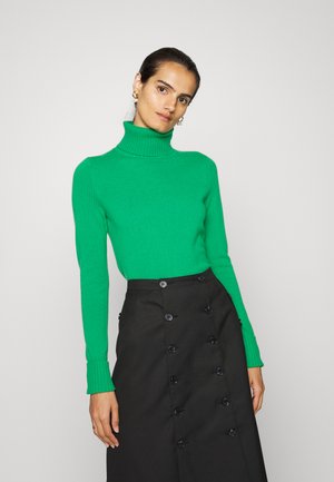 ROLLNECK - Jumper - vivid green