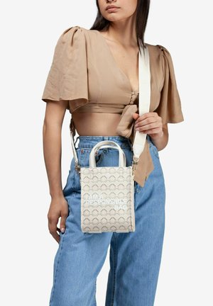 V73, RESPONSIBILITY LOGO - Handtasche - bianco
