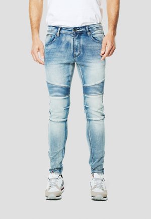 SLIM BIKER  - Vaqueros slim fit - azul cl  light blue