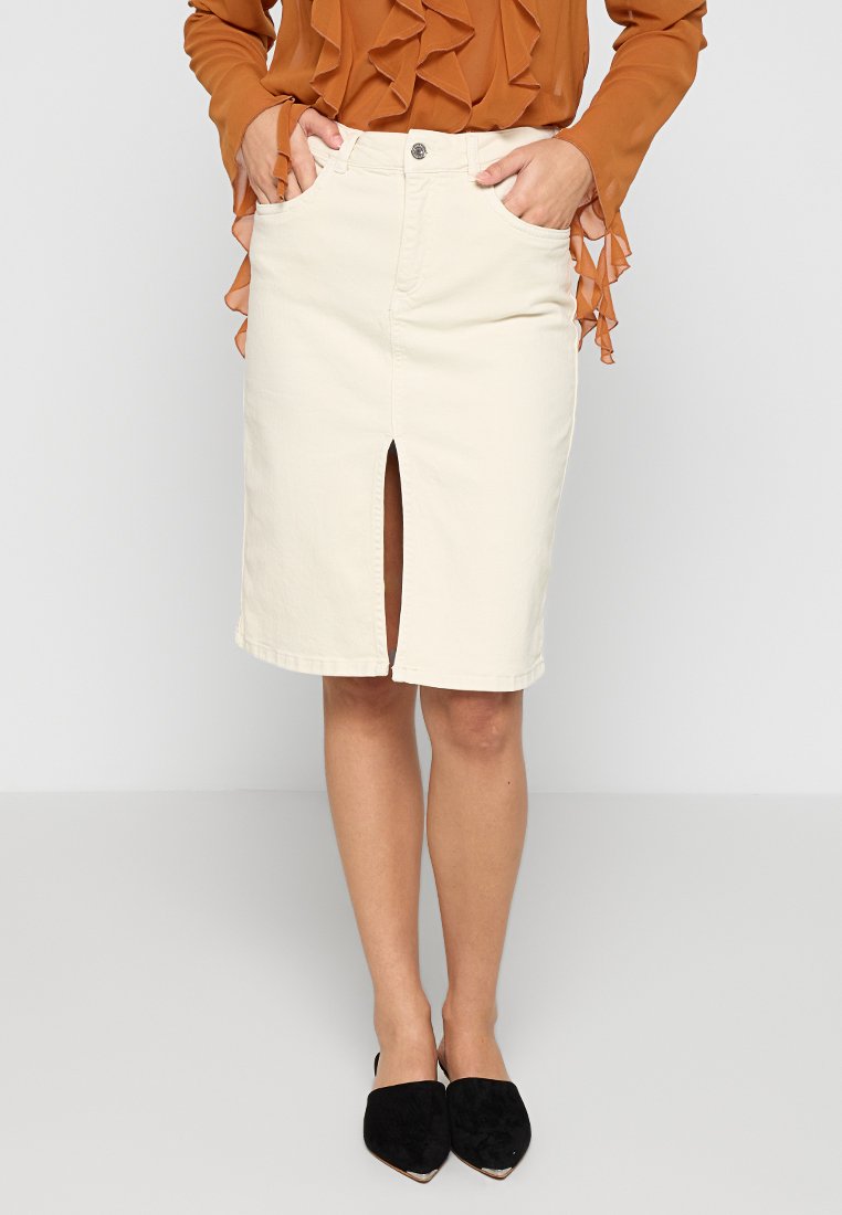 Vanessa Bruno Jeansrok crème Vanessa Bruno Jeansrok crème
