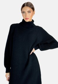 Elara Vestito lungo - schwarz