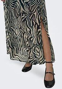 ONLY ONLASTA LIFE SKIRT - Maxi szoknya - black