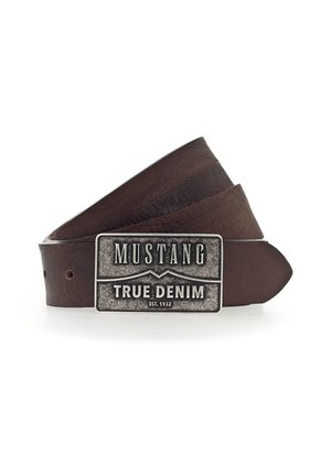Mustang Gürtel - dunkelbraun