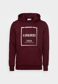 Jack & Jones Jersey con capucha - bordeaux