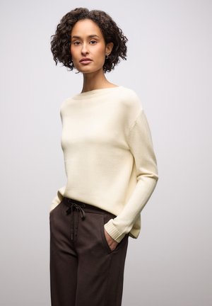BASIC PULLOVER - Trui - beige