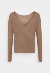 Even&Odd Jumper - light brown