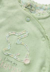 Next FAMILY - REGULAR FIT - Salopetă bebeluși - sage green mummy
