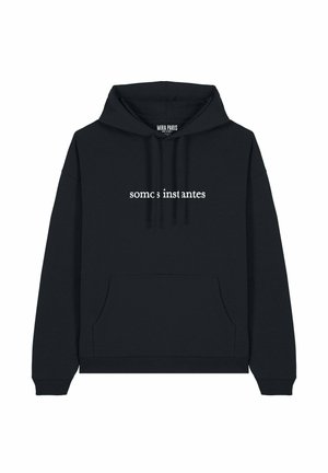 SOMOS INSTANTES EMBROIDERY UNISEX - Hoodie - black