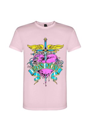 BON JOVI HEART VINTAGE  - T-Shirt print - pink