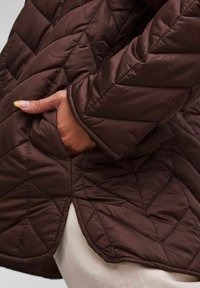 Pieces Allvädersjacka - dark brown