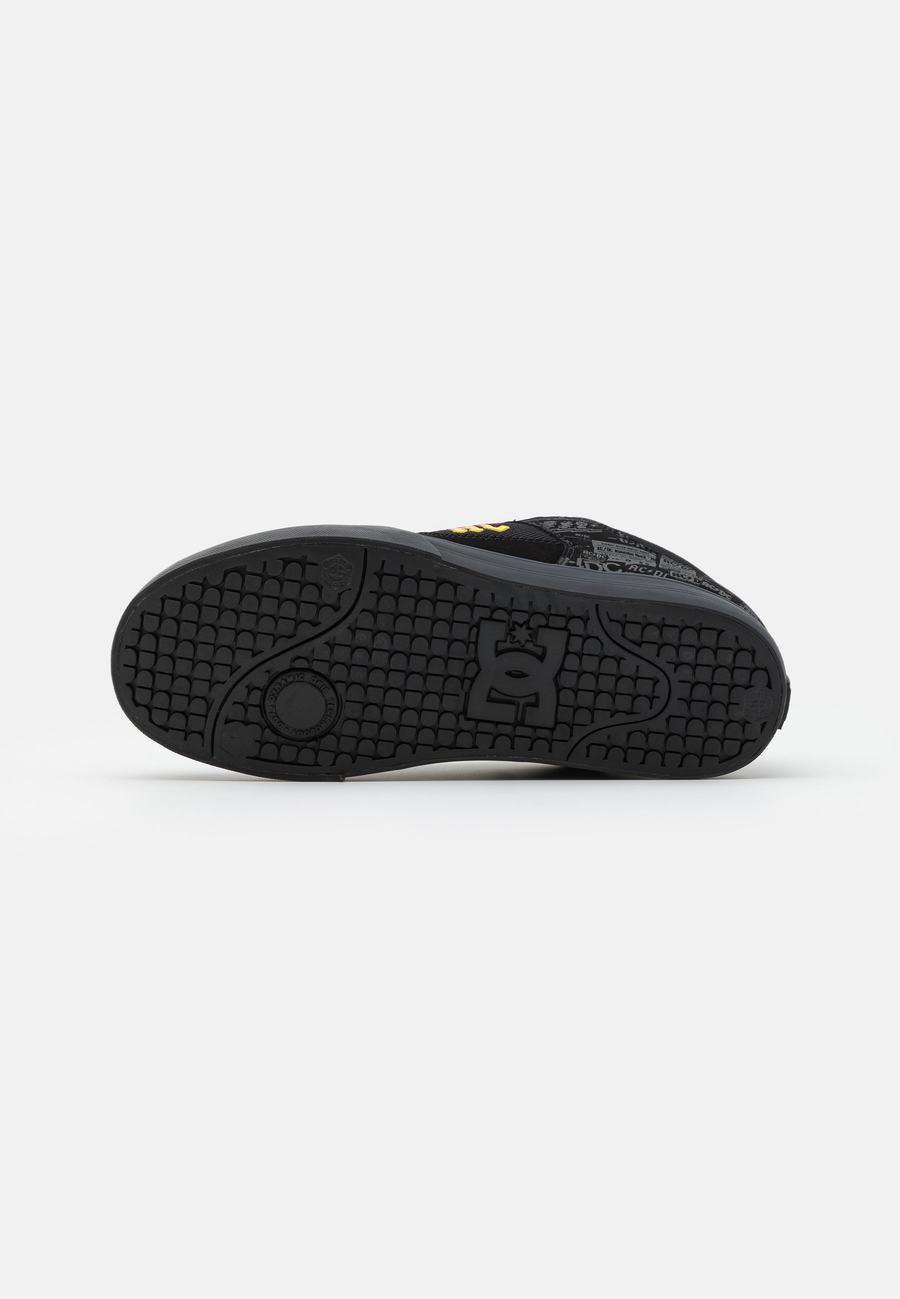 DC Shoes PURE AC/DC - Zapatillas - black/dark grey/negro - Zalando.es