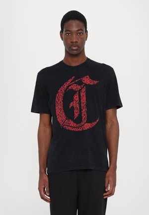 Print T-shirt - black