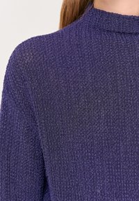 Jimmy Key HALF TURTLENECK LONG SLEEVED PLAIN - Camicetta - purple