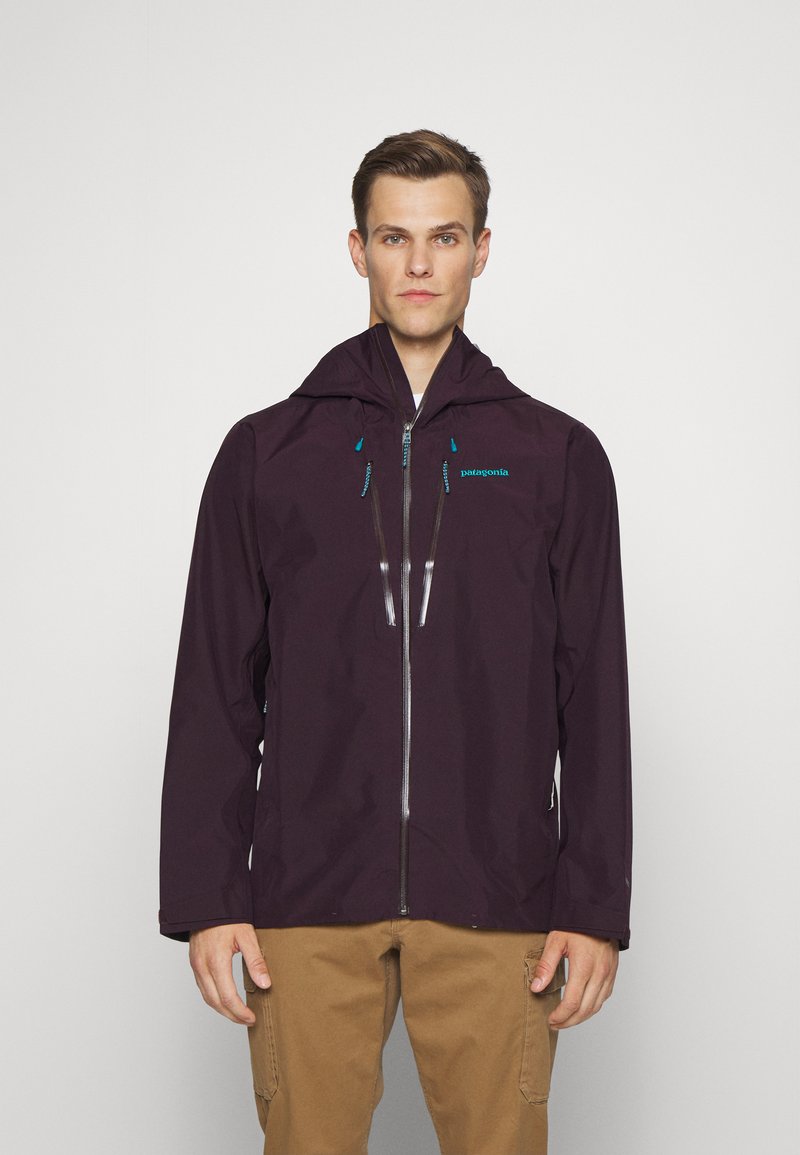 Patagonia TRIOLET JACKET Veste Hardshell obsidian plum/violet