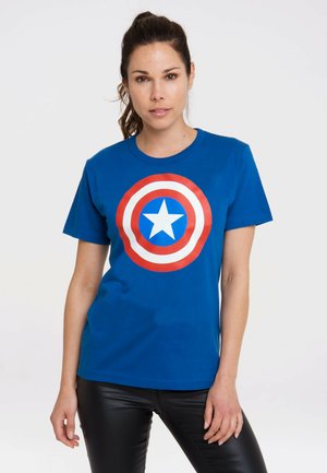 CAPTAIN AMERICA - Print T-shirt - blau