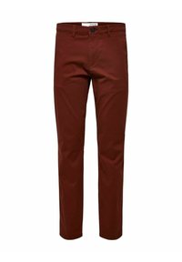 Selected Homme - SLH175-SLIM NEW MILES FLEX PANT - Chino - cherry mahogany Miniatuurafbeelding 1