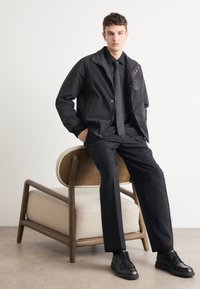 BOSS BOSS X PORSCHE CARBORO - Bomberjacka - black