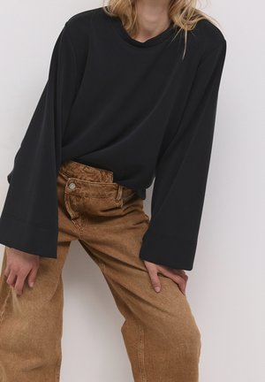 T-shirt à manches longues - black