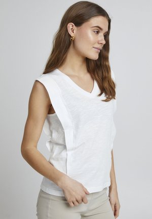 BYTELLA  V NECK  - Top - off white