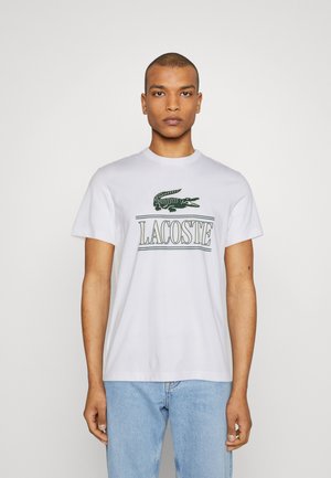 Lacoste UNISEX - T-shirts print - white