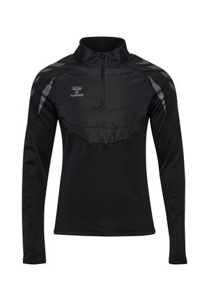 Hummel, HUMMEL HMLBTC WINTER TRAINING HALF ZIP UNISEX - Sweatshirt - black