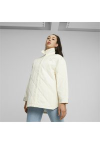 Puma CLASSICS CHORE - Vinterkåpe / -frakk - frosted ivory
